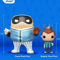 My Hero Academia - Fatgum Hero League Baseball Metallic 6" Super Size Pop! Vinyl Figure (Popcultcha Exclusive)