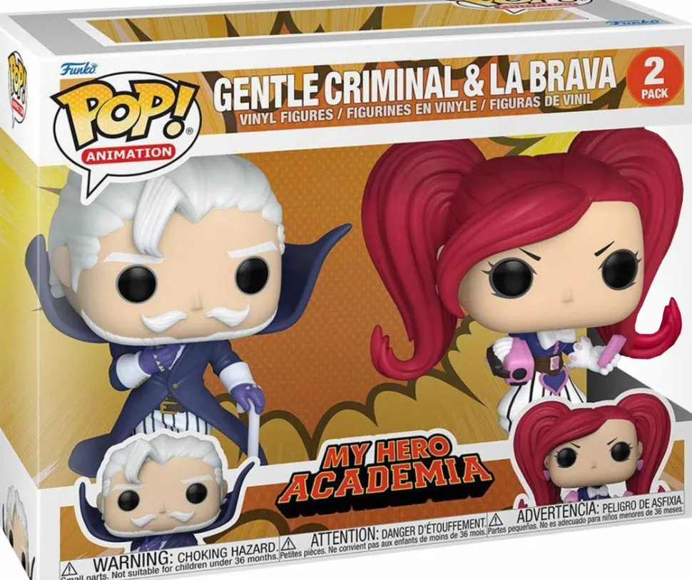 My Hero Academia - Gentle Criminal & La Brava Pop! Vinyl Figure 2-Pack