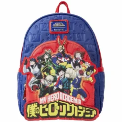 My Hero Academia - Group Logo 11” Faux Leather Mini Backpack