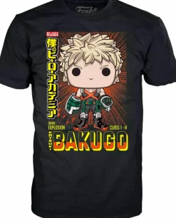 My Hero Academia - Katsuki Bakugo Pop! Vinyl Figure & T-Shirt Box Set