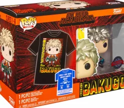 My Hero Academia - Katsuki Bakugo Pop! Vinyl Figure & T-Shirt Box Set