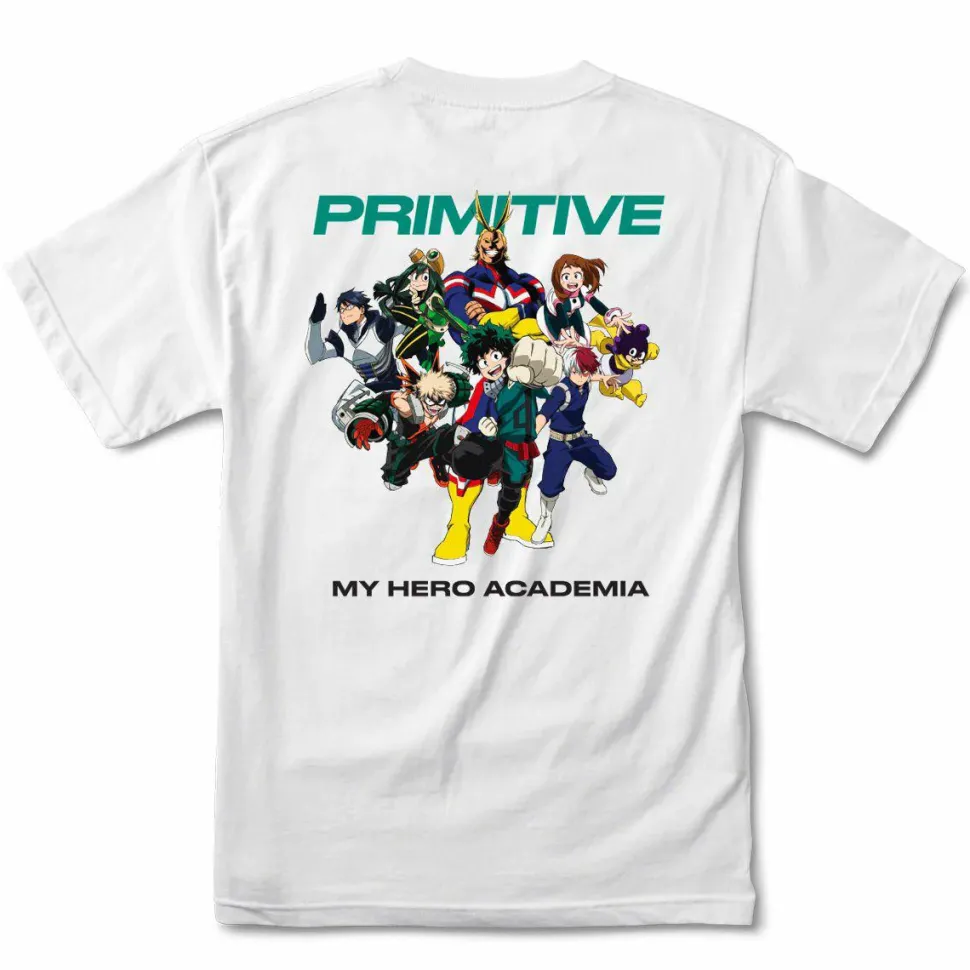 My Hero Academia - MHA x Primitive White T-Shirt