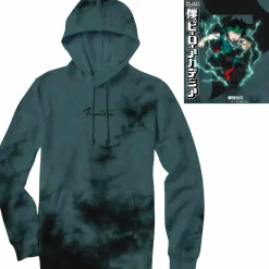 My Hero Academia - MHA x Primitive Dirty P Izuku Midoriya Tie Dye Green Sweatshirt Hoodie