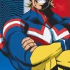 My Hero Academia - MHA x Primitive All Might 8” Skateboard Deck (Deck Only)