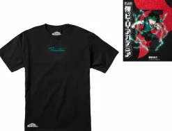 My Hero Academia - MHA x Primitive Dirty P Izuku Midoriya Black T-Shirt