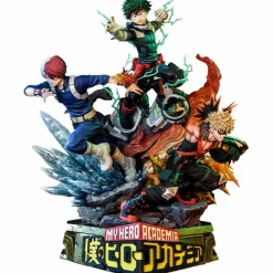 My Hero Academia - Midoriya, Bakugo & Todoroki Deluxe 1/4 Scale Diorama Statue
