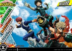 My Hero Academia - Midoriya, Bakugo & Todoroki Deluxe 1/4 Scale Diorama Statue