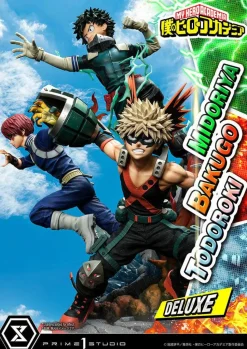 My Hero Academia - Midoriya, Bakugo & Todoroki Deluxe 1/4 Scale Diorama Statue