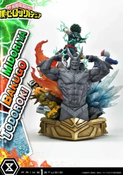 My Hero Academia - Midoriya, Bakugo & Todoroki 1/4 Scale Diorama Statue