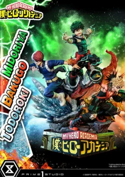 My Hero Academia - Midoriya, Bakugo & Todoroki 1/4 Scale Diorama Statue