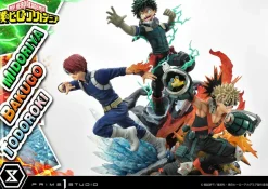My Hero Academia - Midoriya, Bakugo & Todoroki 1/4 Scale Diorama Statue