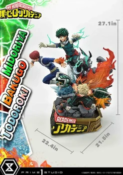 My Hero Academia - Midoriya, Bakugo & Todoroki 1/4 Scale Diorama Statue