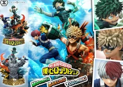 My Hero Academia - Midoriya, Bakugo & Todoroki 1/4 Scale Diorama Statue