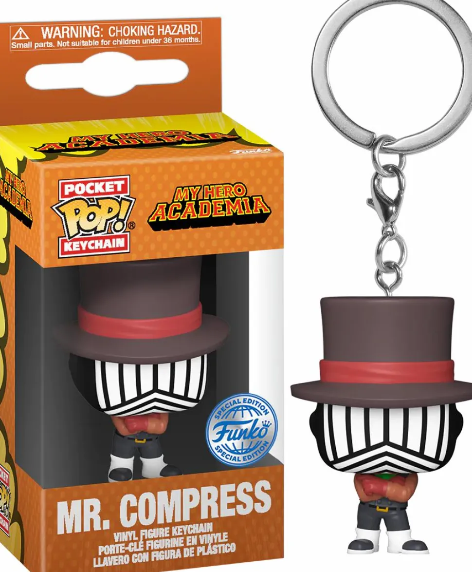 My Hero Academia - Mr. Compress Pocket Pop! Keychain