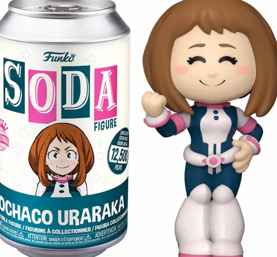 My Hero Academia - Ochaco Uraraka Vinyl SODA Figure in Collector Can (International Edition)