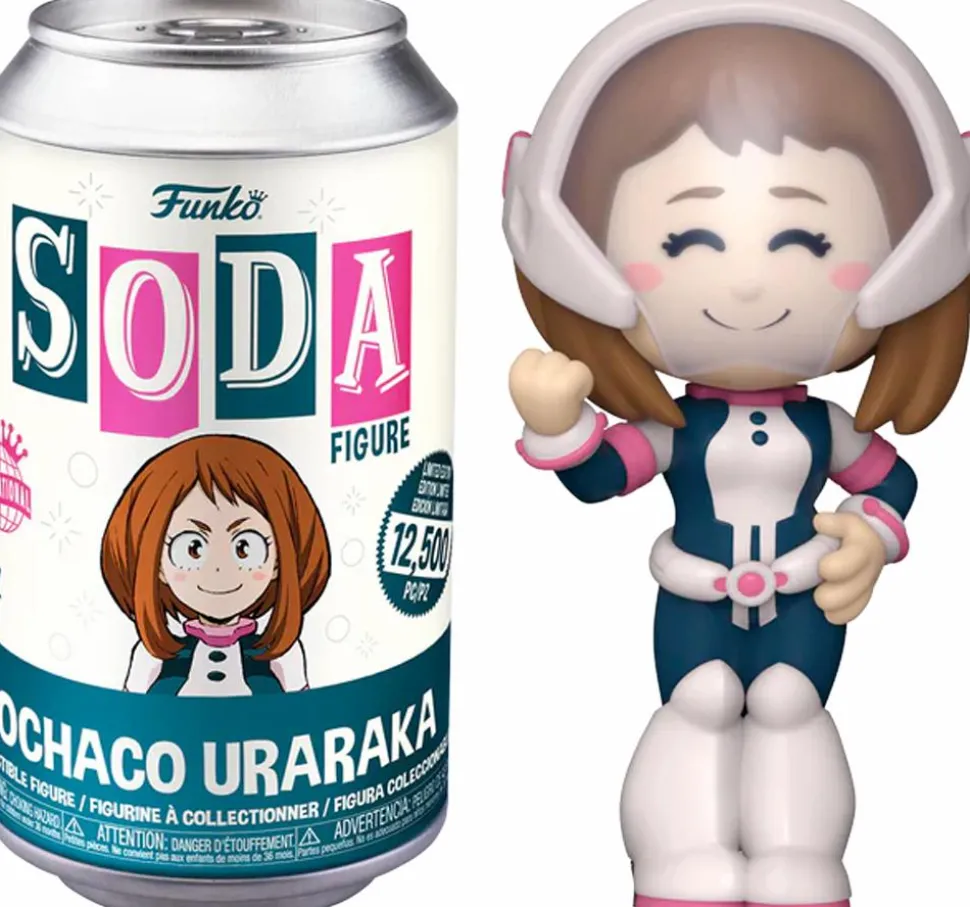My Hero Academia - Ochaco Uraraka Vinyl SODA Figure in Collector Can (International Edition)