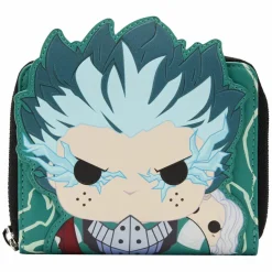 My Hero Academia - Pop! Deku Infinity Cosplay Glow in the Dark 4” Faux Leather Zip-Around Wallet