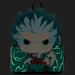 My Hero Academia - Pop! Deku Infinity Cosplay Glow in the Dark 10” Faux Leather Mini Backpack