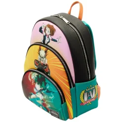 My Hero Academia - Triple Pocket Scene 12” Faux Leather Mini Backpack