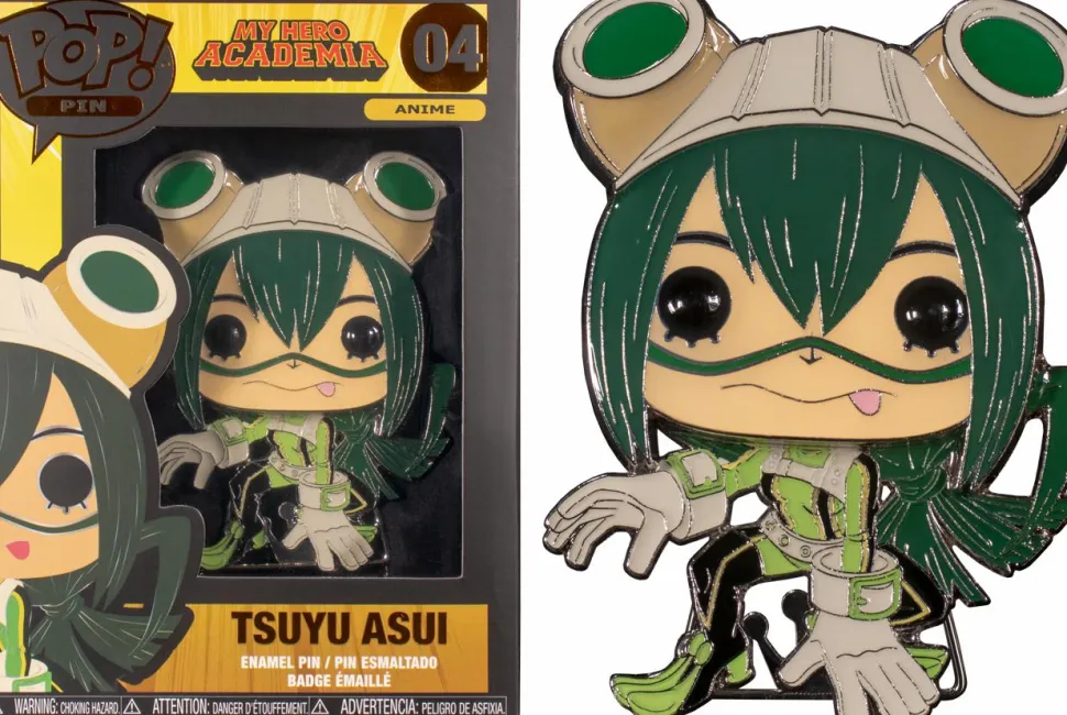 My Hero Academia - Tsuyu Asui 4" Pop! Enamel Pin