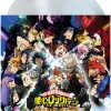 My Hero Academia: Heroes Rising - Original Motion Picture Soundtrack by Yuki Hayashi 2xLP Vinyl Record (Light in the Attic Exclusive Translucent Clear with Rainbow Splatter Coloured Vinyl)