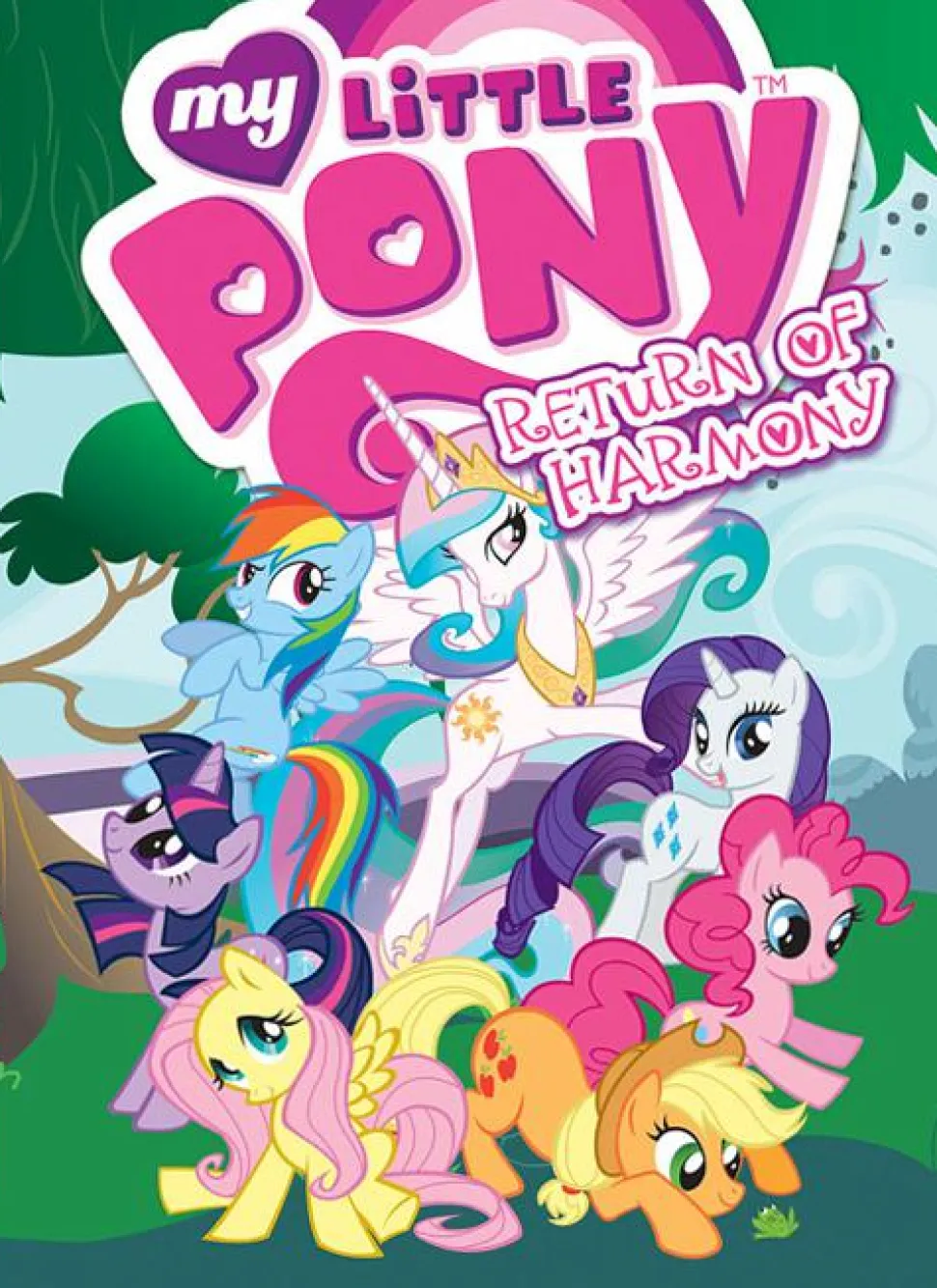 My Little Pony - Volume 03 The Return of Harmony Paperback Book