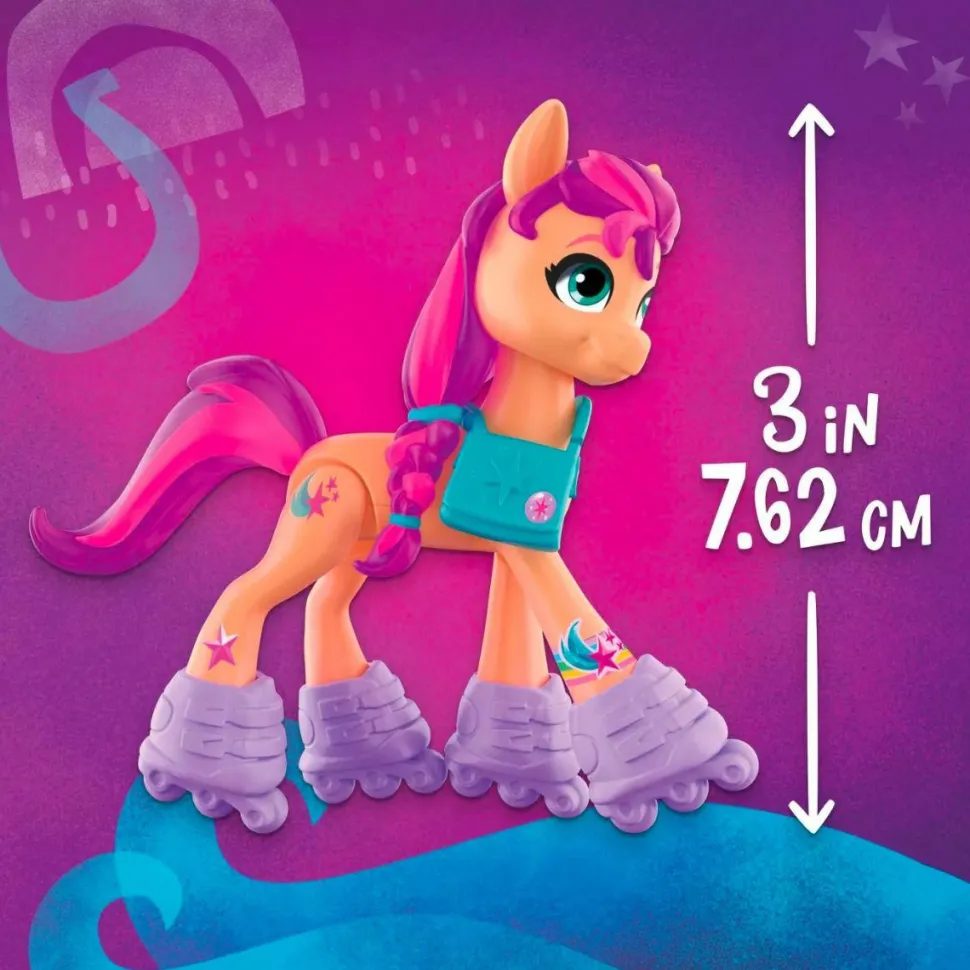 My Little Pony: A New Generation - Sunny Starscout Crystal Adventure 3” Mini Action Figure