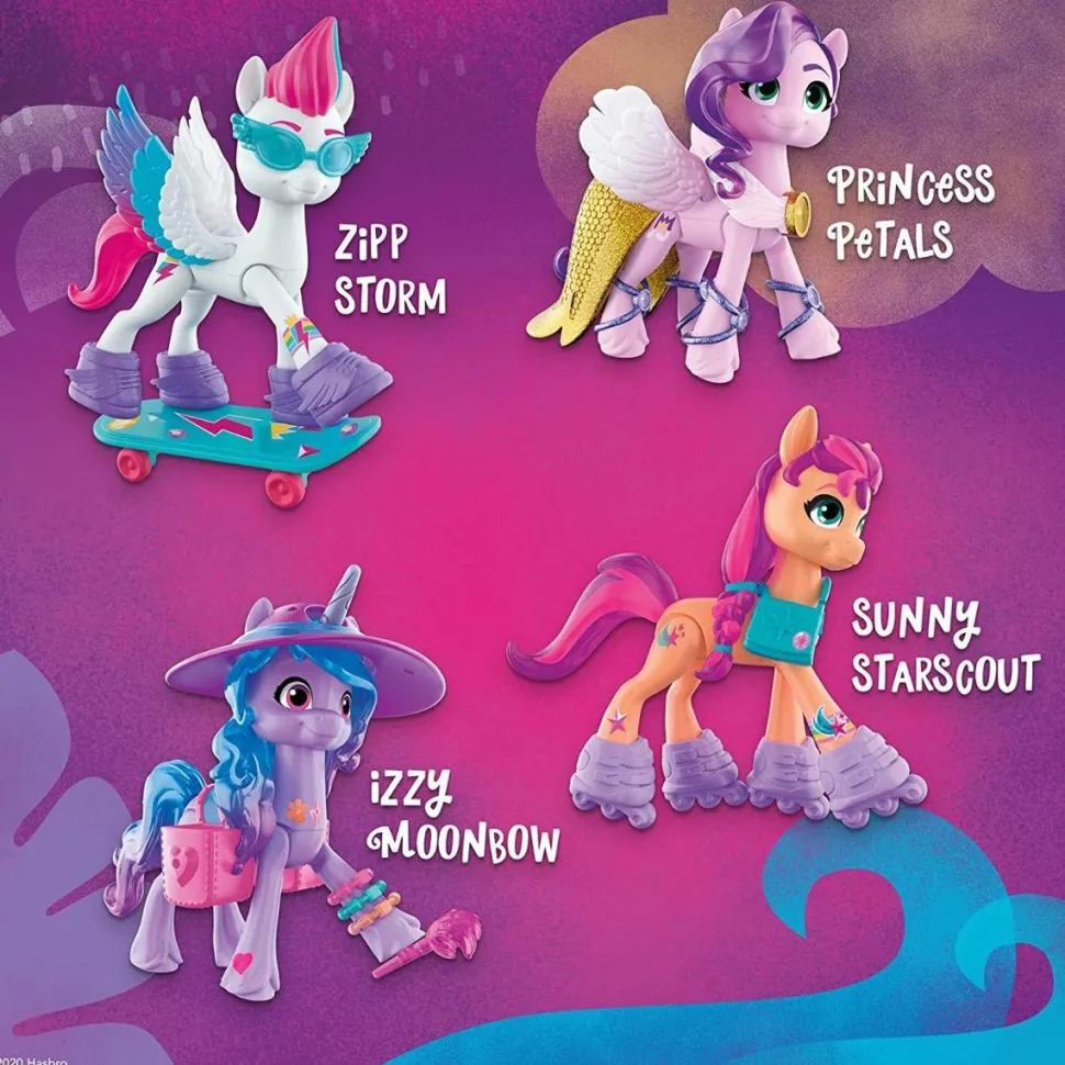 My Little Pony: A New Generation - Sunny Starscout Crystal Adventure 3” Mini Action Figure