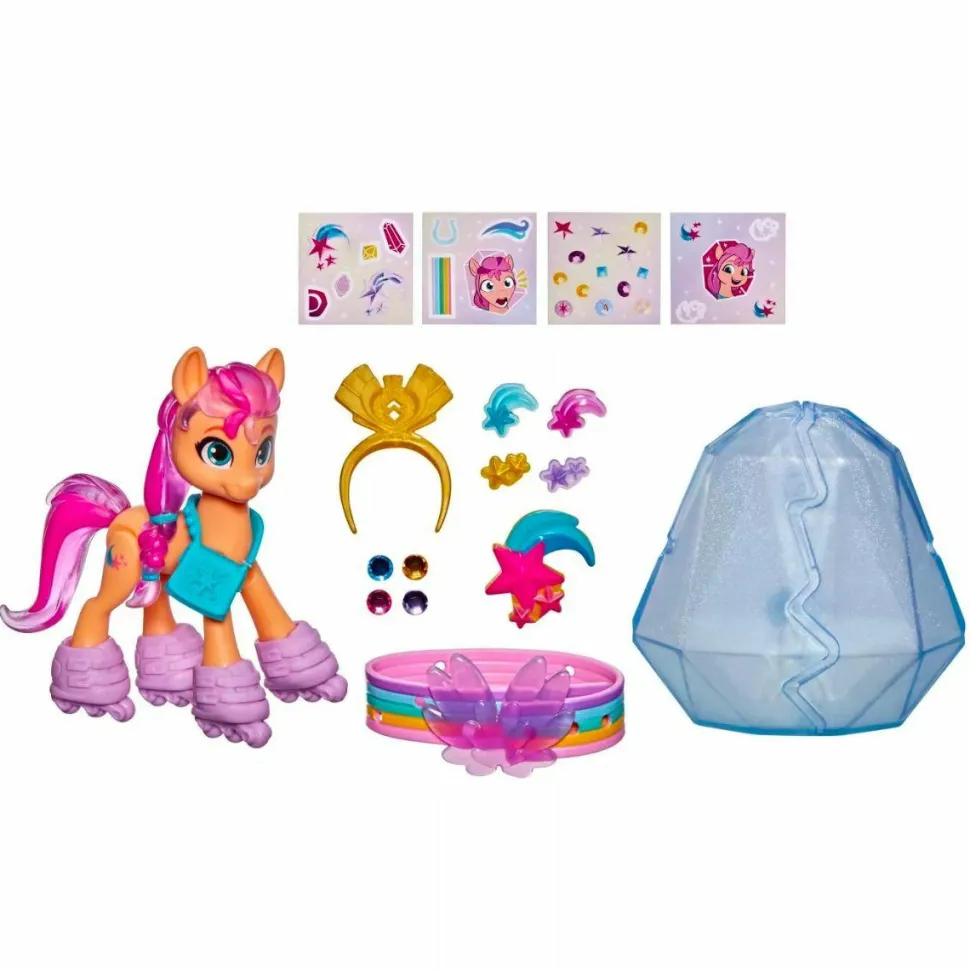 My Little Pony: A New Generation - Sunny Starscout Crystal Adventure 3” Mini Action Figure