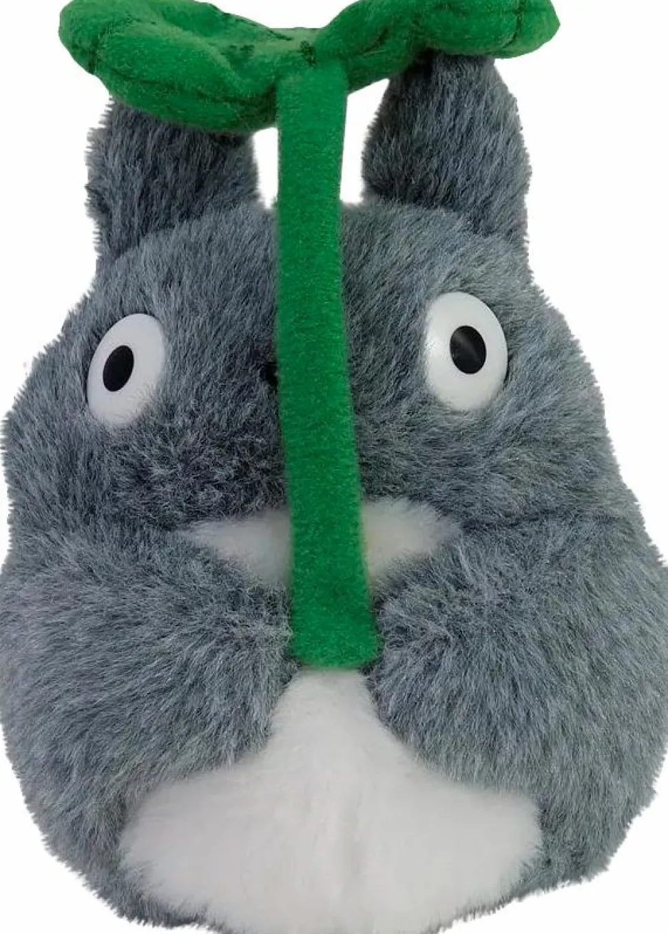 My Neighbor Totoro - Big Totoro with Leaf Fluffy 5" Beanbag Plush