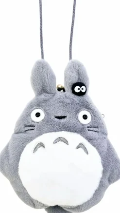 My Neighbor Totoro - Grey Totoro Fluffy 6" Plush Coin Purse