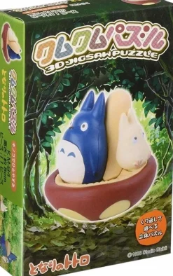 My Neighbor Totoro - Mushroom Break 3D Jigsaw Puzzle (11 Pieces)