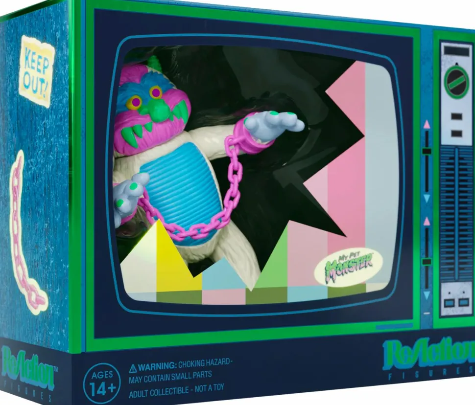 My Pet Monster - Monster Pastel Glow in the Dark ReAction 3.75” Action Figure in TV Box Packaging (2022 SDCC Exclusive)