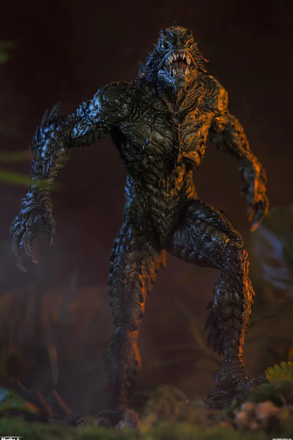 Myths & Monsters - Gillman 16" Maquette Statue