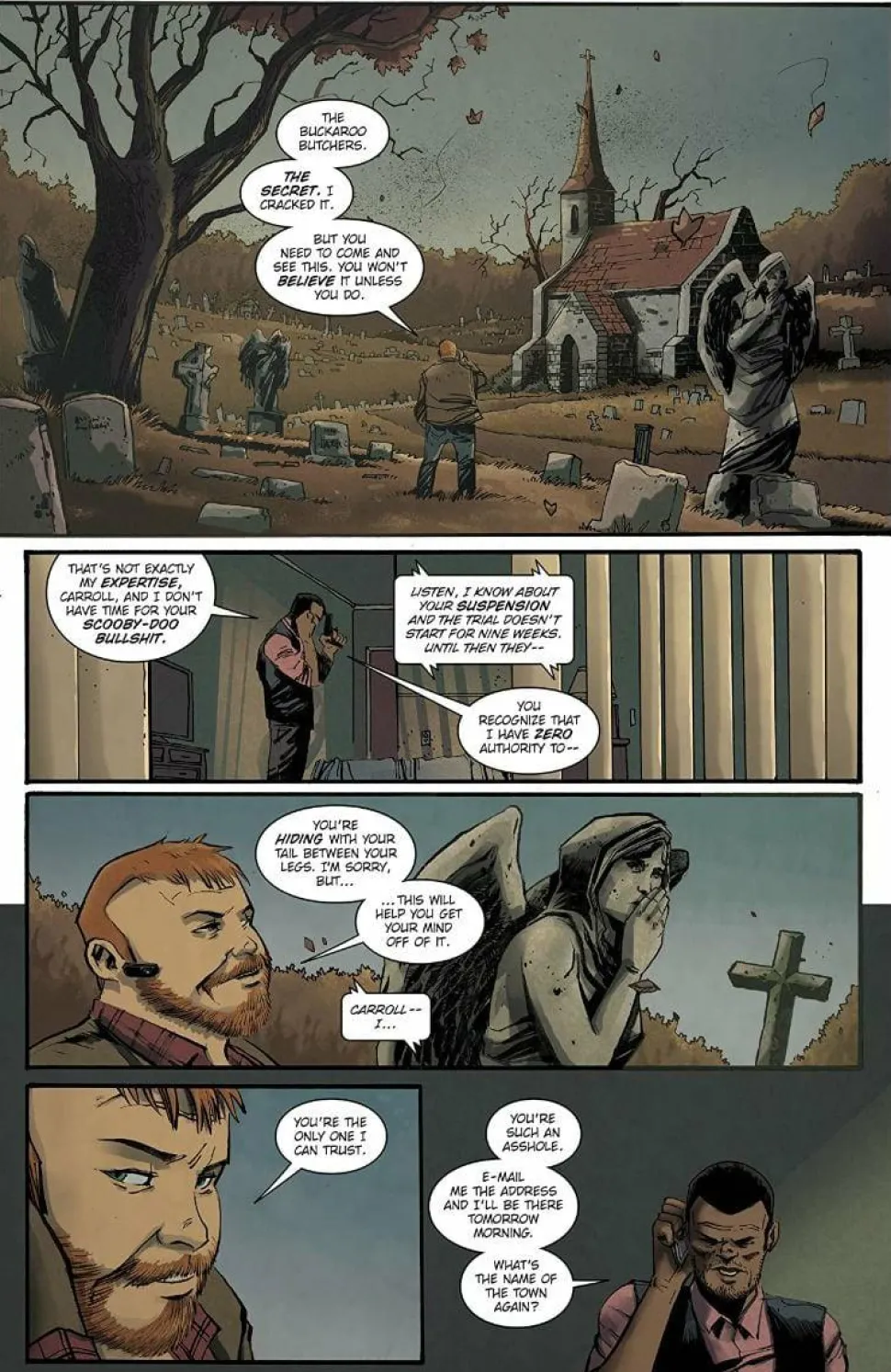 Nailbiter - Volume 01 There Will Be Blood Trade Paperback Book