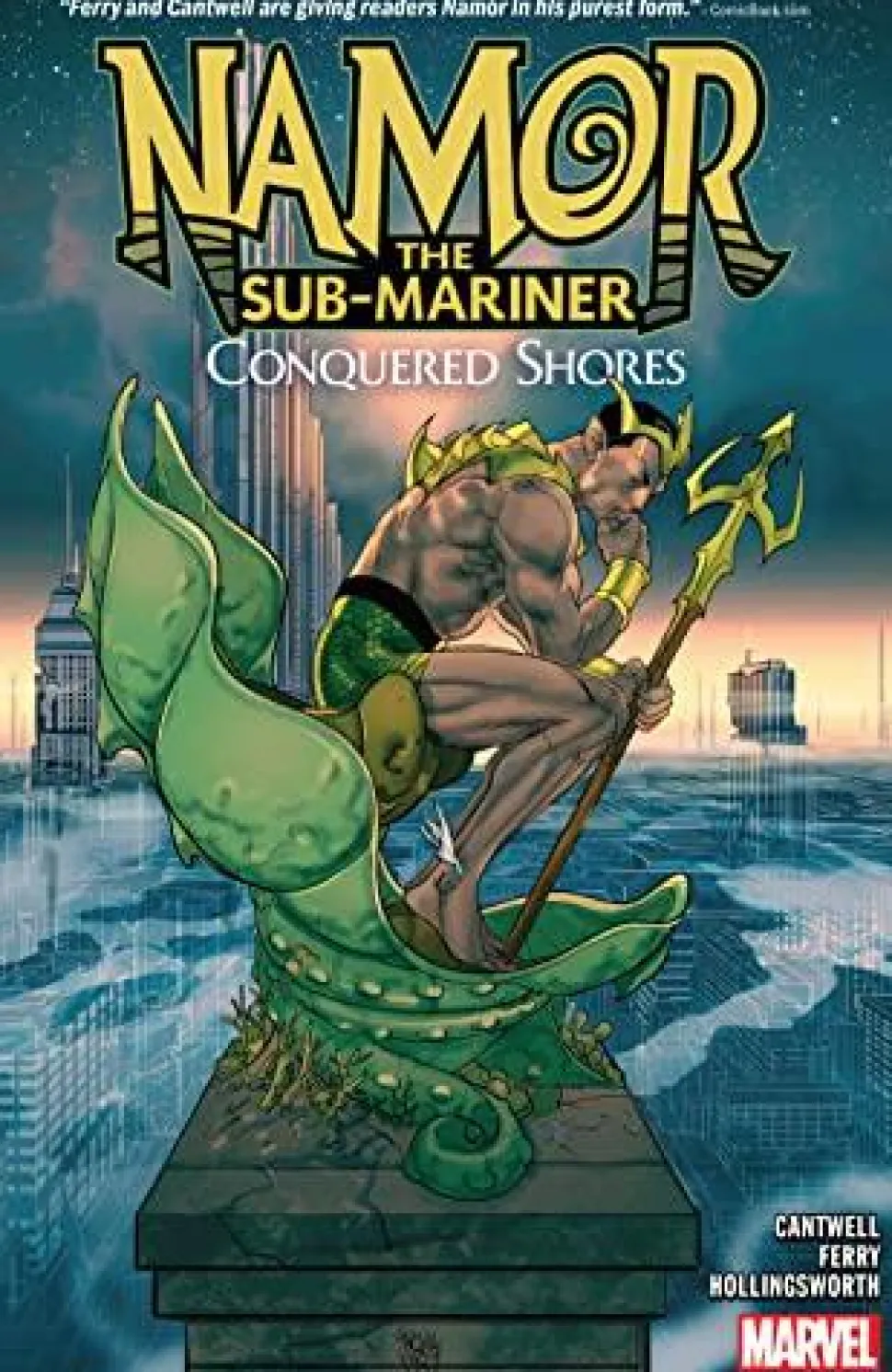 Namor the Sub-Mariner - Conquered Shores Trade Paperback Book