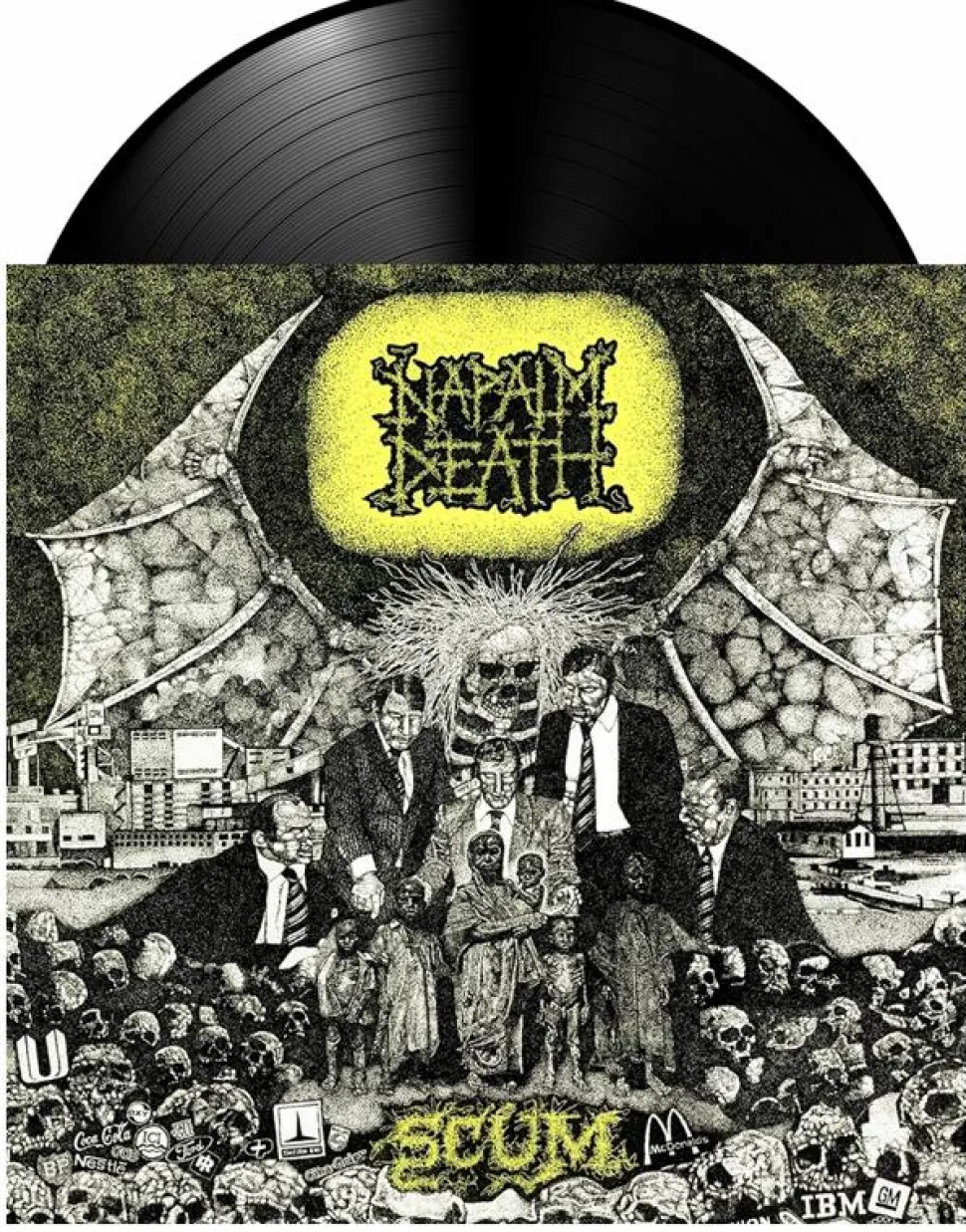 Napalm Death - Scum LP Vinyl Record