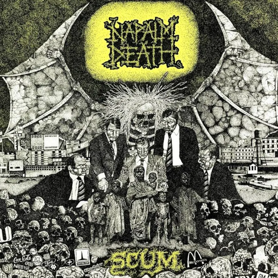 Napalm Death - Scum LP Vinyl Record