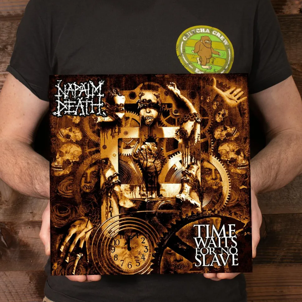 Napalm Death - Time Waits For No Slave LP Vinyl Record