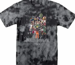 Naruto - Naruto x Primitive Shippuden Washed Black T-Shirt