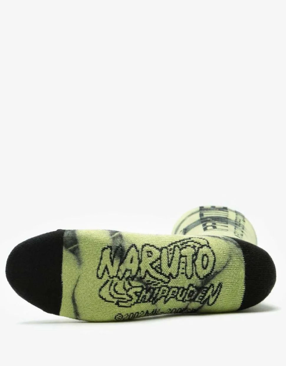 Naruto - Naruto x Primitive Kakuzu Washed Green Crew Socks (One Size)