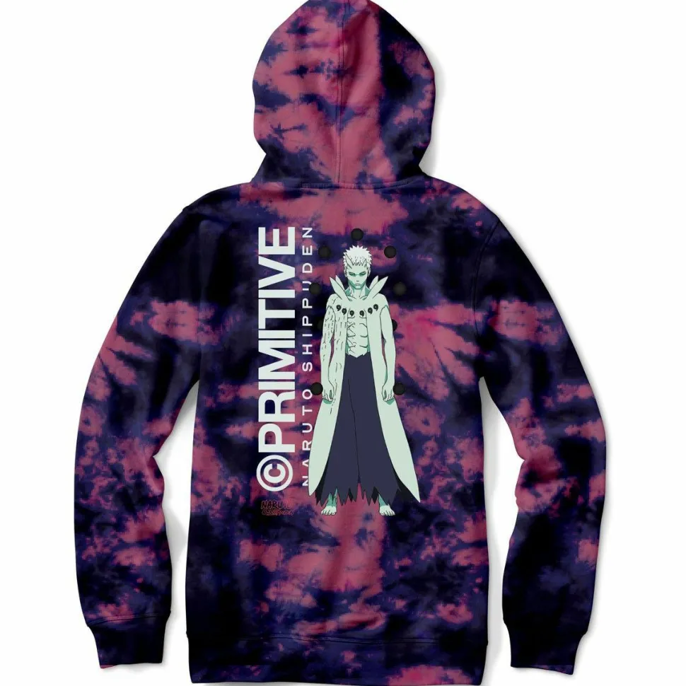 Naruto - Naruto x Primitive Obito Washed Cardinal Sweatshirt Hoodie