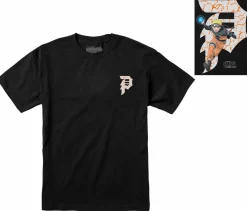 Naruto - Naruto x Primitive Naruto Uzumaki Dirty P Black T-Shirt
