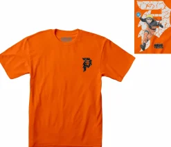 Naruto - Naruto x Primitive Naruto Uzumaki Dirty P Orange T-Shirt