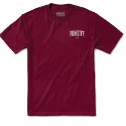 Naruto - Naruto x Primitive Versus Burgundy T-Shirt