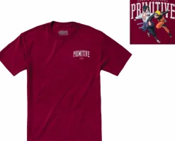 Naruto - Naruto x Primitive Versus Burgundy T-Shirt