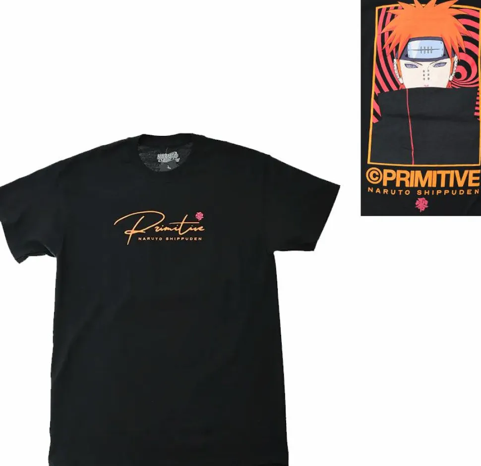 Naruto - Naruto x Primitive Know Pain Black T-Shirt