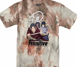 Naruto - Naruto x Primitive Izanami Washed Camo T-Shirt