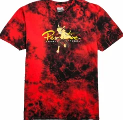 Naruto - Naruto x Primitive Nuevo Kurama Washed Cardinal T-Shirt