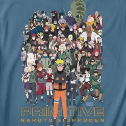 Naruto - Naruto x Primitive Shippuden II Slate T-Shirt